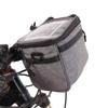 Bolsa frontal para manillar de bicicleta de montaña, bolsa con cabeza de dragón, bolsa de lona plegable para manillar de bicicleta de carretera, suministro directo de fábrica