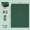 Cuaderno A5 con soporte para bolígrafo, hecho a medida, engrosado, adecuado para reuniones de negocios y uso de oficina, se puede imprimir con logo, bloc de notas simple y engrosado
