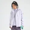 Chaqueta de exterior LuoTuoJia para mujer, conjunto de dos piezas de chaqueta tres en uno, ropa cortavientos e impermeable para viajes y montañismo para hombre