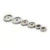 Accesorios de cuentas espaciadoras de aleación de plata Xizang vintage, espaciadores con cuentas, accesorios para joyería de aleación DIY, venta al por mayor