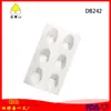 Bibi Molde de silicona para pastel de mousse DIY, molde de gelatina de helado de conejo grande de 6 piezas, tapa de conejo, hecho a mano
