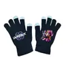 Gorro + Guantes 2025 Amazon Nuevo Drama Coreano Personaje de Dibujos Animados Estampado Gorro de Punto Gorro de Lana Gorro Cálido