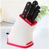 Porta-facas de plástico para cozinha doméstica, suporte para facas, escorredor, suporte para armazenamento de facas de cozinha, atacado