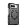 Funda de teléfono iPhone Duo compatible con transfronterizo Apple 82% de descuento textura en capas funda con soporte magnético cubierta protectora de borde suave
