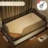 Bandeja para arena de mascotas extragrande, anti-salpicaduras, engrosada, de lados altos, enorme bandeja semi-cerrada para arena, suministros para mascotas gatos