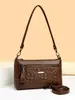 Bolsos para Mujer 2026 Nueva Moda Bolso Cruzado para Mujer Bolso de Hombro Único para Debajo del Brazo para Mujer con Múltiples Compartimentos Bolso para Mamá de Mediana Edad Bolso para Teléfono Móvil