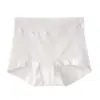 Algodão Cru 7A, Não Tingido, Não Fluorescente, Estilo de Perna Reta, Forro de Algodão, Cintura Alta, Levanta Bumbum, Comprime Barriga
