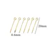 Accesorios para Joyería Agujas en Forma de 9 Agujas Largas Hechos a Mano DIY Accesorios para Enhebrar Aretes Pulseras Enhebrado Accesorios Versátiles Joyería