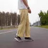 Calças Casuais Soltas 2024 Novo Estilo Calças de Perna Reta Masculinas High-end Todas as Ocasiões Calças Esportivas Personalizadas Roupa de Trabalho Bonita Calças de Perna Larga