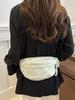 2025 Versión Coreana Linda Nicho Ligero Bolso Cruzado de Cintura Estilo Japonés Fresco Simple Elegante Estilo Mori Bolso de Pecho para Ciclismo Bolso de Mujer