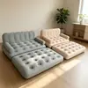 Sofá-cama inflável automático de veludo, bestseller transfronteiriço para duas pessoas, sofá dobrável para lazer em acampamento, poltrona preguiçosa portátil