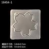 Gota de Pegamento de Cristal Espejo 10 Bordes Molde de Silicona Borde Acrílico Molde Flip Colgante de Joyería DIY Molde Decorativo