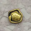Botones de Presión Metálicos Irregulares Vintage Versátiles para Tops Chaqueta de Mezclilla Botones de Presión Chaqueta con Cierre de Broches