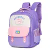 Mochila de Estilo Japonés Ins con Dibujos Animados y Bloques de Color para Niños y Niñas de Grados 1-3, Bolso Escolar Ligero para Salidas de Verano y Viajes de Estudio