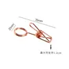 Clip de Foto de Escritorio, Clip para Notas, Clip para Mensajes, Adorno Decorativo, Clip de Etiqueta Metálico Creativo Colgable, Disponible para Mayorista