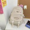 Mochila de alto valor Mochila de gran capacidad para estudiantes de preparatoria estudiantes de primaria grados 3-6 estudiantes de secundaria bolsa escolar multi-compartimento ins
