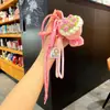 Mini Ramos Creativos Hechos a Mano de Rosas de Hilo de Punto Crochet para el Día del Maestro, Regalos de Graduación para Maestros, Mayoreo