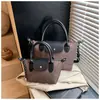Bolsa Longxiang Popular Europeia e Americana Bolsa Feminina Mini de Mão com Padrão Bolsa de Mão Fashion Versátil Bolsa de Ombro Transversal