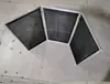 Conducto de Ventilación de Retorno de Aire Acondicionado Malla de Nylon a Prueba de Polvo Malla de Acero Inoxidable Filtro de Gabinete Negro Malla a Prueba de Insectos