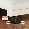 Estante de Almacenamiento para Impresora Lado del Escritorio De Pie Móvil Con Ruedas Estantería Estante de Almacenamiento para Escritorio de Oficina Gabinete Pequeño Gabinete Lateral Simple