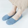 Calcetines de verano para hombre de seda de hielo ultradelgados de corte bajo con planta de algodón absorbentes del sudor transpirables desodorantes de color sólido calcetines invisibles