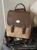 Mochila Retro de Gama Alta para Mujer 2025 Nueva Versátil para Viajes y Uso Diario Super Popular Mochila Pequeña para Salidas y Escuela