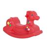 Caballo Mecedor Engrosado de un Solo Color de una Pieza para Interior de Plástico Caballo Mecedor para Niños Caballo Mecedor para Jardín de Niños Bebé Juguete Pequeño
