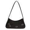 2025 Nova Bolsa de Axila de Verão Bolsa Feminina Moda High-End Pequena Bolsa Quadrada Textura Nicho Coreano Bolsa de Ombro Versátil