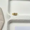 2026 Japão Coreia Moda Transfronteiriça Novo Estilo Influenciadora Digital Anel Feminino Estilo Frio Anel Aberto Dedo Indicador Banhado a Ouro Zircônia Inlaid Anel