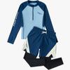 Roupa de banho infantil menino conjunto infantil maiô infantil estilo dividido novo conjunto de maiô para estação de águas termais para menino atacado