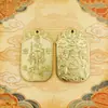 Colgante de metal de aleación estilo étnico chino Rey Dragón Guangji, accesorio de mano, accesorio de insignia para la cintura, decoración de llavero