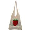 2022 Nueva Bolsa Amazon Bolsa Tejida Japonesa y Coreana Bolsa de Malla Tote Bolsa Hueca para el Hombro Bolsa Retro para Mujer a la Moda