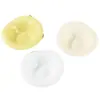 Tazón de hielo raspado irregular estilo crema, plato para ensalada de postre, plato de presentación para comida occidental, tazón para bocadillos de frutas y postres, plato de plástico para restaurante