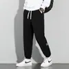 Pantalones Deportivos Casuales Holgados para Hombre de Talla Grande, Pantalones Deportivos Americanos de Moda de Pierna Ancha, Pantalones de Chándal Caídos para Primavera y Otoño