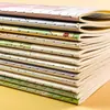 Capa de Papel Kraft Livro de Registro de Lição de Casa Livro de Registro de Lição de Casa Caderno A5 Livro de Lição de Casa Livro de Registro de Atividades Extracurriculares Familiares