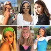 Diadema Elástica Europea y Americana para Yoga Transfronteriza para Deportes, Fitness, Running, Banda para el Sudor, Pañuelo para la Cabeza, Accesorio para el Cabello, Nuevo Estilo Caliente