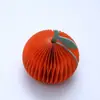Decoração de Bola de Favo de Mel de Frutas Morango Maçã Atmosfera Casa Sala de Estar Enfeites Criativos Origami Estéreo Decoração de Aniversário