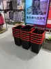 Cesta de la compra para supermercado con ruedas, Carrito de la compra de cuatro ruedas engrosado, Cesta de la compra especial para comprar comestibles en centros comerciales, Carrito de la compra al por mayor