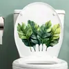 Va-M291 Acuarela Hojas Verdes Frescas Dormitorio Baño Inodoro Pegatinas Decorativas Embellecimiento Pegatinas Autoadhesivas Venta al por Mayor Exportación