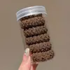 Nova Borracha de Cabelo para Rabo de Cavalo Alto Elástico Alto Faixa Grossa para Cabeça Estilo Preguiçoso Sem Costura Acessório de Cabelo Headwear Acessórios de Cabelo Coreanos