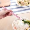 Palillos de Paja de Trigo Escandinavos Creativos Simples Coloridos Palillos Domésticos Chinoiserie Personalizados Palillos a Prueba de Moho Comida Casera