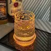 Porta-copos Criativo Brilhante da Moda, Copo de Whisky Giratório Brilhante, Copo de Bebida para Alívio de Estresse, Copo