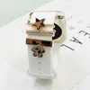 Adequado para acessórios de pulseira de silicone estrelas de leopardo lua de leopardo anel decorativo unhas decorativas