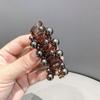 Estilo Japonês Simples Retrô Trança Bolha Pérola Corda de Telefone Corda de Cabelo Moda Alto Padrão Sensação Corda de Cabelo Acessórios de Cabelo Versáteis para Mulheres