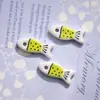 Colgante de Cuenta de Cerámica de Pez de Dibujos Animados Colorido y Lindo para Pulsera DIY, Collar, Encanto, Accesorios de Joyería al por Mayor