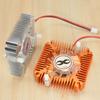 Radiador da placa gráfica LIXUE 12V 5V chip furo distância 55mm 5,5cm bola placa gráfica ventilador