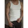 Chaleco de Verano de Alta Elasticidad para Hombre Estilo Coreano Deportivo Delgado con Hilo Sin Mangas Camiseta de Seda Helada Nueva Costilla Color Liso Ropa Interior