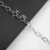 Punto de Oro de 18K Acero Inoxidable Multiestilo Cadena Gruesa Pulsera Collar Hecho a Mano DIY Accesorios de Joyería de Acero de Titanio Venta al por Mayor