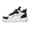 Zapatillas para niño Gioop, zapatos casuales de corte bajo antideslizantes, zapatos para niños, superficie de cuero, impermeables, adecuados para niños mayores, antideslizantes y resistentes al desgaste, adecuados para la escuela