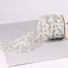 Ribete unilateral fragmentos tridimensionales flor malla cinta lazo DIY accesorios para el cabello accesorios para la ropa cinta cinta